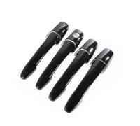 OPYJRL Pegatinas Embellecedoras Manija Puerta Coche Accesorios Estilo Para Mazda CX7 CX9 2007-2015(Negro)