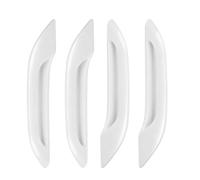 OPYJRL Pegatinas Manija De Puerta Coche Protección Exterior Para Tesla Para Model 3/Y 2017-2023(Bianco)
