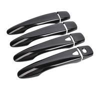 OPYJRL Pegatinas Manija Puerta Exterior Coche Molduras Decorativas Accesorios Para Nissan Para Qashqai 2016-2019(Smart Black)
