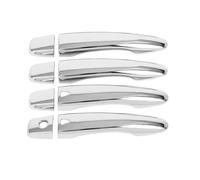 OPYJRL Pegatinas Manija Puerta Exterior Coche Molduras Decorativas Accesorios Para Nissan Para X-Trail 2014-2017(Smart Silver)