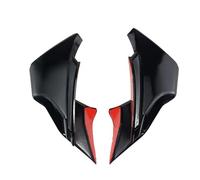 OPYJRL Piezas de decoración para Y&amaha YZF-R6 2017-2023, Carenado Frontal, Alerones Aerodinámicos, Alerones Laterales, Kit De Alerones Dinámicos Decorativos(Bright Black)
