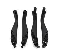 OPYJRL Reemplazo Cubierta Manija Interior Puerta Coche Para BMW Serie 5 M5 G30 G31 F90 2017-2021(Black 4pcs Set)