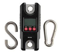 OqcEha Balanza de Equipaje, balanza de Maleta, Báscula de grúa Industrial de 300kg y 600lb, Pantalla LCD, Mini báscula electrónica for Pesca, pesaje de Equipaje, Granja y Caza