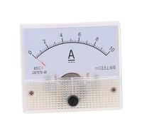 OQEGRGTT Medidor de Panel de Corriente analógico 85C1 DC 1A 2A 3A 5A 10A 20A 30A 50A 100A Amperímetro for Pruebas de circuitos Medidor de amperios 1 PCS(300A)