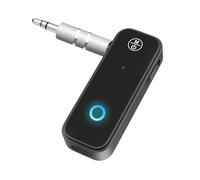 OQIMAX Adaptador Bluetooth auxiliar para coche, receptor transmisor Bluetooth 2 en 1 para llamadas manos libres, cancelación de ruido, receptor AUX Bluetooth 5.0 de 3.5 mm para sistema estéreo