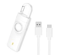 OQIMAX Alarma Personal para Mujere,Alarma Personal De Emergencia con Sirena De 130 Db Alarma De Autodefensa con Luz Led,con Luz Estroboscópica, Recargable, Llavero De Alarma De para Mujere
