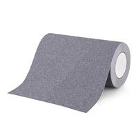 OQingluan Cinta Antideslizante Escaleras, 25cm*10m, Alta Tracción, Seguridad Adhesiva, Impermeable, Gris