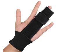 OQKAHIV 1 pcs Férula de Dedo En Gatillo, soporte ajustable de aluminio, Soporte de Dedo Para Dedo Roto, Férula Metacarpiana Para Dedos, Soporte De Mano, Enderezamiento Inmovilizador Tratamiento