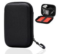 OQKAHIV 1 pcs Funda Disco Duro Externo 2.5", Funda rígida para Portable External SSD, Funda para Discos Duros, Caja Cubrir Universal para Memoria Externo, para Discos, Protege el Disco Duro, negro