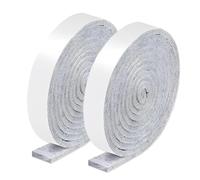 OQKAHIV 2 Rollos Fieltro Adhesivo Almohadillas de Fieltro Adhesivo, Protector Muebles Antideslizante, Protector Patas Muebles, Gris claro