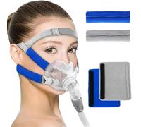 OQKAHIV 4 piezas FAlmohadillas Cómodas CPAP, CPAP Strap Comfort Pads, CPAP fundas para cinturón de seguridad para la mejilla, undas de correa CPAP universal almohadillas faciales CPAP almohadillas