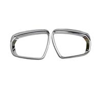 OQRDVVTT Accesorios para El Auto Espejo Retrovisor Cromado Cubierta De Espejo De Puerta Protector De Lluvia Y Sol Embellecedor De Marco para Peugeot 3008 3008GT 2016 2017