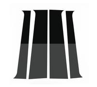 OQRDVVTT Juntas Puerta Coche Embellecedor Negro Brillante para Postes Pilares Puertas Y Ventanas para Mercedes para Benz para Vito Clase V W447 2016-2020 4 Unidades(Without Strip)
