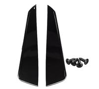 OQRDVVTT para Mercedes para Benz Clase A W176 A180 A200 A220 A250 AMG A45 Parachoques Delantero Divisor Alerón Lateral Ventilación Canards Pegatina