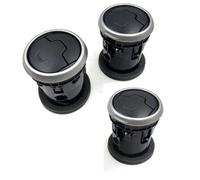 OQRDVVTT Rejilla De Ventilación Salida De Aire Acondicionado Central para Salpicadero Delantero De para NissanPara Qashqai J10 2007-2013(3pcs)