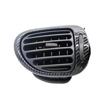 OQRDVVTT Rejilla De Ventilación Salida De Aire del Salpicadero para Peugeot 206 Panel De Aire Acondicionado Panel Frontal Placa De Salpicadero Reloj(Izquierda)