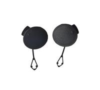 OQRDVVTT Tapa del Remolque Par De Cubiertas para Gancho De Remolque De Parachoques Delantero para Alfa para Romeo para Stelvio 156114920 Y 156114921(2pcs)