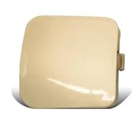 OQRDVVTT Tapa del Remolque Tapa del Gancho De Remolque del Parachoques Delantero para Toyota RAV4 2009 2010 2011(Beige Left)