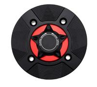 OQRDVVTT Tapón Tanque Combustible Moto Tapa Tanque Combustible CNC para Motocicletas para Z650 Z 650 2017-2022 para Ninja650 para Ninja 650 2017-2022 Tapa del Tanque De Gasolina Y Aceite(Red)
