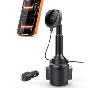 OQTIQ Soporte magnético inalámbrico para Cargador de Coche para MagSafe Soporte de teléfono de Coche, Carga rápida Ajustable con Ventilador de refrigeración Compatible con iPhone 14, 13, 12 Pro MAX
