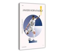 OQUAJK Javier Hernandez - Póster en lienzo para decoración de pared, pinturas para sala de estar, dormitorio, 60 x 90 cm