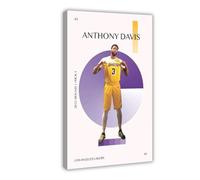 OQUAJK Lienzo artístico de Anthony Davis para decoración de pared, pinturas para sala de estar, dormitorio, decoración de 40 x 60 cm