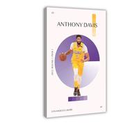 OQUAJK Póster de lienzo de Anthony Davis para decoración de pared, pinturas para sala de estar, dormitorio, decoración de 60 x 90 cm