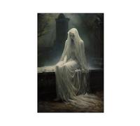 OQUAJK Póster de lienzo largo olvidado, decoración de dormitorio, paisaje, oficina, habitación, regalo, 40 x 60 cm