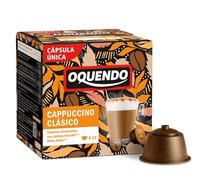 OQUENDO | Capsulas Dolce Gusto Cappuccino Clásico | 72 Cápsulas Cafe (6 pack x 12) | Compatibles con Nescafe Dolce Gusto