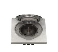 OR-AE-1397 Base hermética empotrar IP55 acero