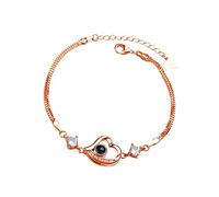 Or Bracelet Love Projection I 100 Love In Memory Jewelry Bracelet Different Tobillera Idiomas You Heart Pulseras Mujer Reloj Deportivo Digital Hombre, talla única, cobre blanco, No es una piedra