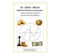 Or - Dollar - Bitcoin - Matières Premières et Energies - Prévisions 2026-2031 à l’aide de Cycles Economiques et Politiques.: Cycles Kitchin électoraux ... - Années 2026 -2027-2028-2029-2030-2031