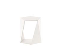 oR3sB4jE Mesa de Centro Mesa Auxiliar Colorida y Creativa for Sala de Estar, balcón, sofá, Mesa Esquina Estante de Almacenamiento(Blanco)