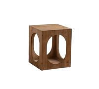 oR3sB4jE Mesa de Centro Mesa Auxiliar de sofá, aparador Cuadrado Madera, Mesa móvil for Sala Estar, Dormitorio, Tienda té, cafetería, pequeña Estante de Almacenamiento