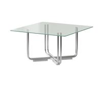 oR3sB4jE Mesa de Centro Mesa de Centro Moderna Vidrio y Metal, 3 Opciones tamaño for Sala Estar Oficina Estante de Almacenamiento(Grande)
