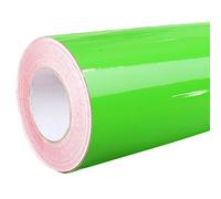 Oracal 621 - Hoja adhesiva - 5m x 31cm - Lámina - Hoja de muebles - Plotterfolie - Autoadhesivo + GRATIS Kanpur rápido Escobilla de goma - 064 Amarillo Verde