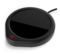 Oracer Calentador de tazas de café, calentador de tazas para escritorio con ajuste de temperatura inteligente de apagado automático, calentador eléctrico de bebidas, té, agua, leche para todas las