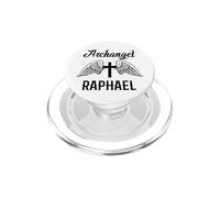 Oración Católica Tradicional San Rafael Arcángel PopSockets PopGrip para MagSafe
