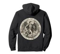 Oración de San Miguel Arcángel - Católica Sudadera con Capucha