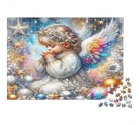 Oración del ángel de Navidad Cartón Grueso Paquete De Rompecabezas Amantes Rompecabezas Familia Alivio Estrés Entrenamiento Concentración Adolescentes 12-18 38x26cm/1000pcs