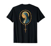 Oración del Santo Rosario - Oración de la Virgen María - Camiseta