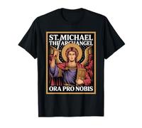 Oración devocional católica de San Miguel Arcángel Camiseta