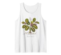 Oración Planta Ilustración Maranta leuconeura Camiseta sin Mangas