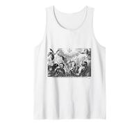 Oración Retro del purgatorio para Las Almas Santas católico Halloween Camiseta sin Mangas