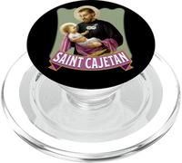 Oración San Cajetano Santo Patrono Católico Empleo PopSockets PopGrip para MagSafe