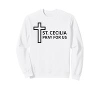 Oración Santa Cecilia Diseño del Ministerio de Música Católica Sudadera