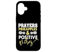Oraciones Piñas Y Vibraciones Positivas Día De Transferencia Divertida FIV Carcasa para iPhone 16