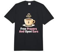 Oraciones y Oídos Abiertos Servicio de Ministerio Cristiano Grati Comfort Colors Adult Heavyweight T-Shirt
