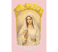 Oraciones y pensamientos, cuaderno católico Santa María Virgen: Diario de oración personal y reflexión, Edición especial en español.