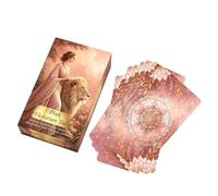 Oracle Cards - Portable Classic Pink Deck, Fortune Telling and Guidance Card Set with Elegant Design, Meditation and Reflection Tool, Spiritual Insight Game Cards for Love Dream Reading Fortune Guide